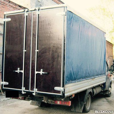 Ворота на газель под тент Ворота на газель под тент