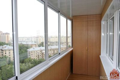 Остекление лоджии (6 метров) от компании окна на века купить.