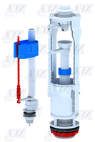 Арматура к смывному бачку нижняя подводка 1/2, кнопка пластик ани пласт