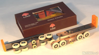 Ролики для раздвижных дверей до 100 кг. Loid 2026