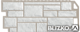 Фасадные панели FineBer серии «Камень» Мелованный белый