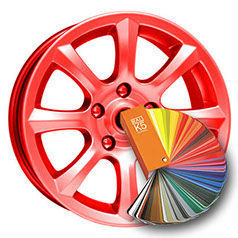 Покраска порошковая автомобильных дисков
