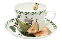 Чашка с блюдцем чайная 480 мл, Груша, Maxwell & Williams Фруктовый сад (54836al)
