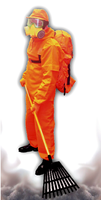 Пожарный костюм добровольца «Шанс» сигнальный Премиум
