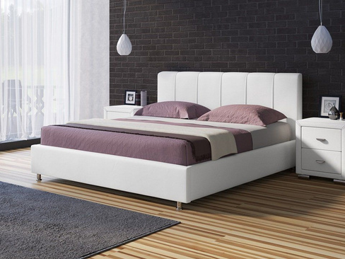 Кровать Райтон Nuvola-7 160x200 (Белый)