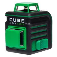 Лазерный уровень (нивелир) ADA CUBE 2-360 Green ULTIMATE EDITION