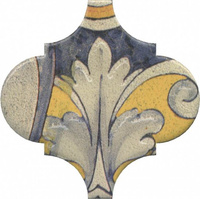 Керамический декор Kerama Marazzi 6.5*6.5 Арабески котто орнамент A163