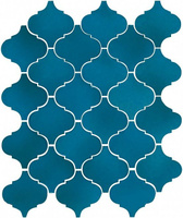 Керамическая плитка мозаичная Kerama Marazzi 26x30 Арабески Майолика синий
