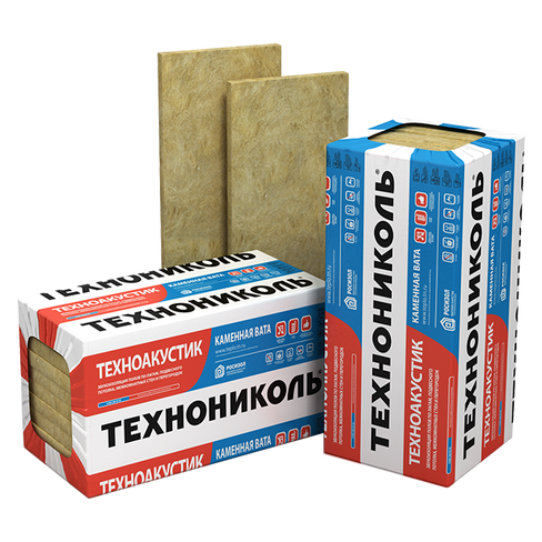 Утеплитель Техноакустик ТехноАкустик 50х600х1200 12 плит 8,64 м2