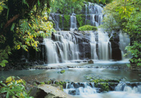 Обои 8-256 Pura Kaunui Falls, фотоКомар 368*254см