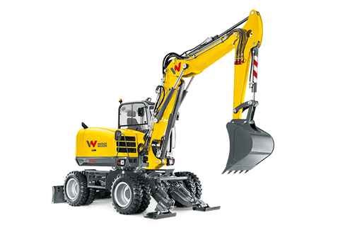 Мини-экскаватор Wacker Neuson EW100 колесный