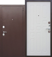 Дверь входная металлическая Гарда 8 мм Белый ясень 86Пр