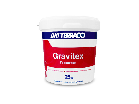 Штукатурка Декоративная акриловая Terraco Gravitex