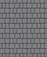 Тротуарная плитка Абрис, Стандарт, Серый, 60 мм