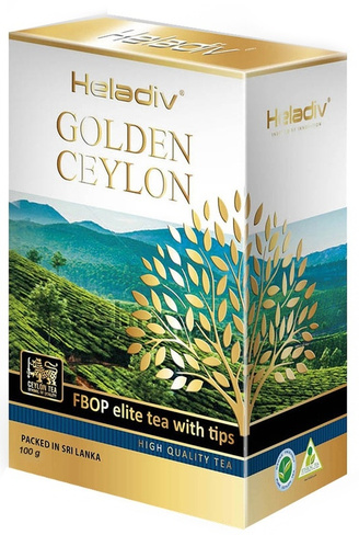 Чай Heladiv fbop tips черный листовой 100гр