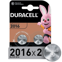 Батарейка Duracell duracell cr2016 2шт