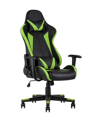 Кресло игровое TopChairs Gallardo зеленое Игровое кресло TopChairs Gallardo зеленое геймерское