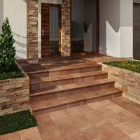 Ступень фронтальная Pelando Brown 33x33x4 Stone