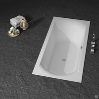 Акриловая ванна Riho Bathtubs Linares Velvet 170х75