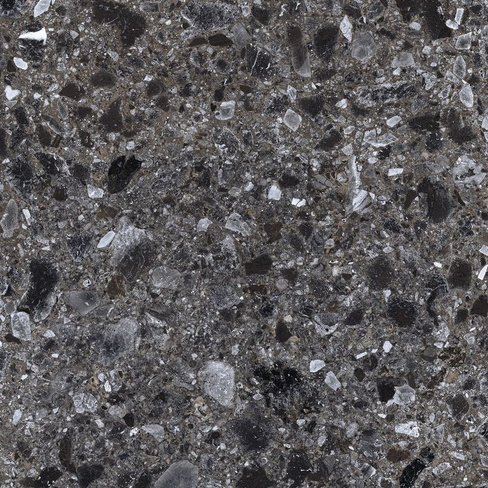 Керамогранит Kerranova Terrazzo К-333/MR Dark Grey