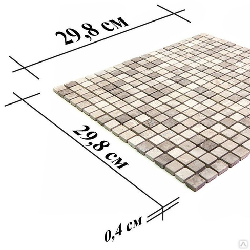 Мраморная мозаика Natural 4M032-15T