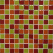 Стеклянная мозаика Fruit mix 300x300 мм чип 4x25x25 мм