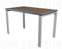 Стол NT 140X70 темный орех/серый Офисная мебель Промет