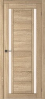 Дверь межкомнатная экошпон FD со стеклом Smart Х-30 Matelux Sonoma Oak