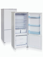 Холодильник двухкамерный Бирюса 151 на 240 литров белый