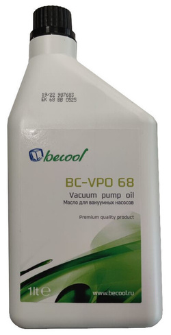 Масло для вакуумных насосов Becool BC-VPO 68 (1 л)