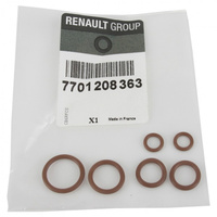 Комплект прокладок трубок кондиционера RENAULT 77 01 208 363 (6 шт)
