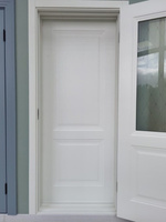 Межкомнатная дверь Шелли 2 эмаль белая
