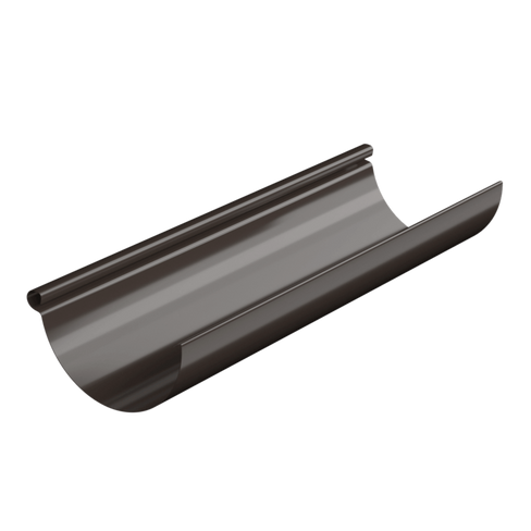 Желоб водосточный металлический 125мм Технониколь, 3м темно-коричн. RAL8019