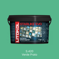 Затирка эпоксидная Litokol Starlike Evo S.420 Verde Prato, 1 кг
