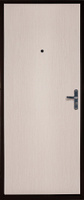 Входная дверь стальная Стройсиб-1 Дуб беленный 860х2050