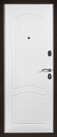 Входная дверь металлическая Tandoor Аврора Ясень Белый 860x2050 мм