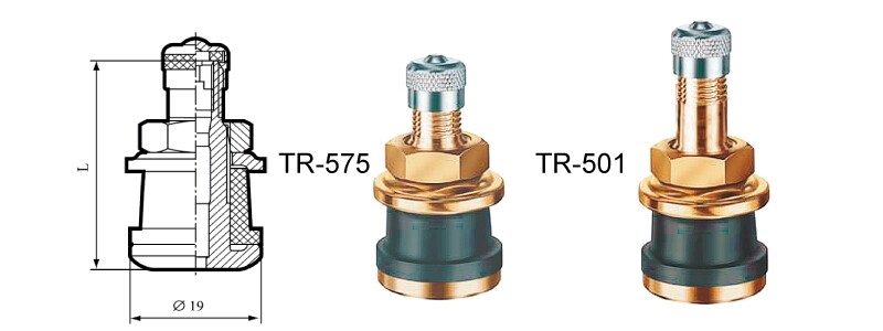 Длина 38. Вентиль tr-575. Вентиль tr-500. Вентиль для бескамерных шин d15,7 мм, l=42, Dr. Reifen tr501. Вентиль для грузовых бескамерных шин tr-501.