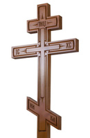 Крест надгробный из сосны 2300х400мм