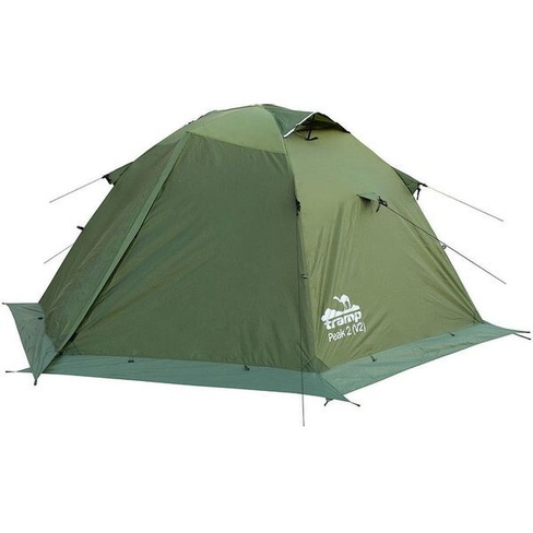 Палатка Tramp Peak 2 (V2) экспед. 2мест. зеленый