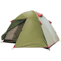 Палатка Tramp Tourist 3 турист. 3мест. зеленый/бежевый (TLT-002)