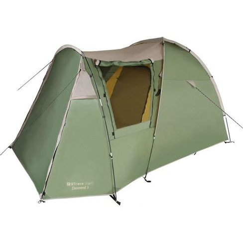 Палатка BTrace Element 3 кемпинг. 3мест. зеленый (T0506)