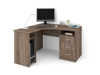 Угловой компьютерный стол для кабинета СПУ 7