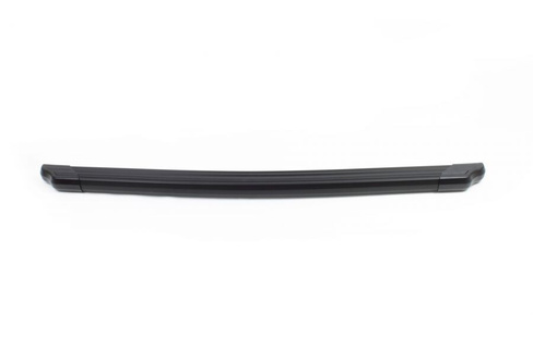 Задняя защита Elegance Omsa черная (алюминий) Ford Custom 2013+