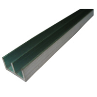Профиль алюминиевый Ш-обр без покрытия 15х1,5х8х2000мм