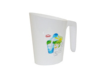 Кувшин IDEA 1л подставка для молочного пакета пластик