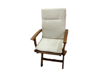 Подушка для кресла KINGSBURY 890х440х35мм бежевая полиэстер