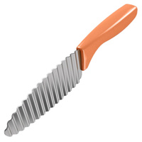 Нож фигурный METALTEX с волнистым лезвием нерж.сталь, пластик