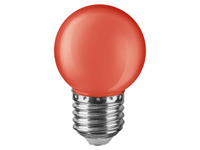 Лампа светодиодная NAVIGATOR 1Вт E27 230В шар G45 71827