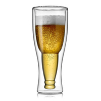 Бокал для пива WALMER Beer 480мл двойная стенка стекло