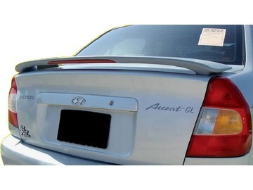 Спойлер со стопом под покраску (стекловолокно) Hyundai Accent I 1994-2000